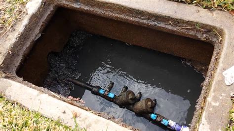 distribution box full of water|d box leaking water.